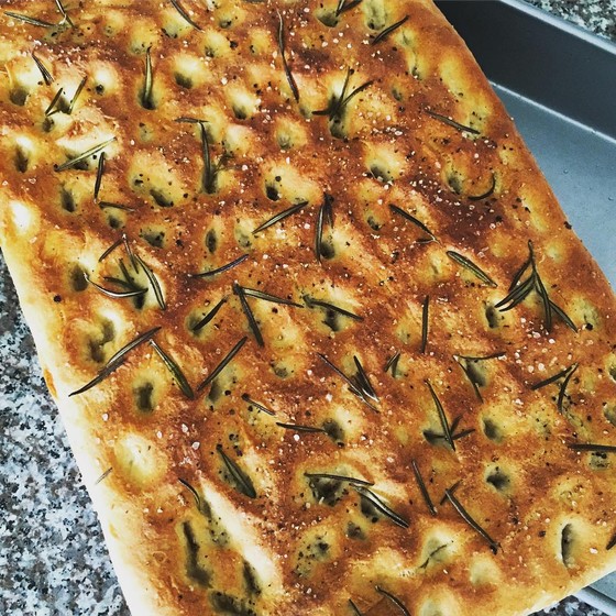 Rosemary Focaccia Italian Bread Tajinny