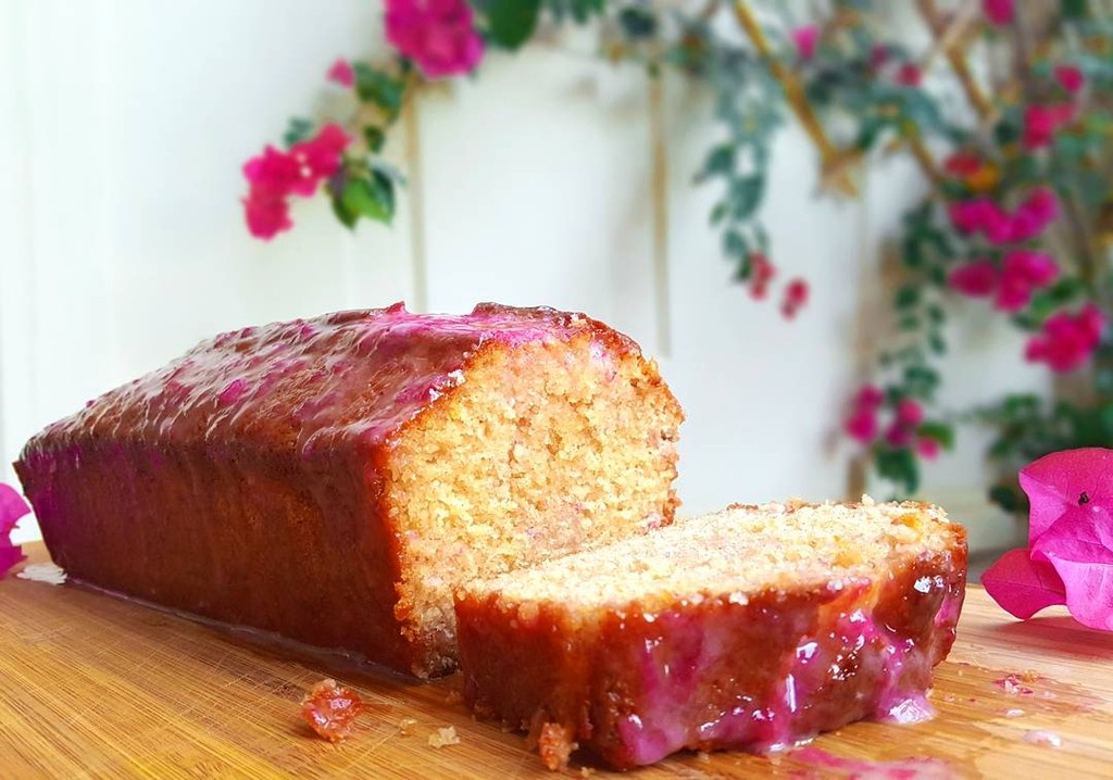 Rose Yogurt Cake